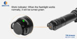 Original Endkappenschalter passend für Brinyte T28 Lampen