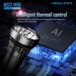 Imalent MS12 Mini USB-C Hochleistungs Taschenlampe – Maximale Helligkeit & Reichweite