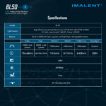 EDC LED Taschenlampe Imalent BL50 UV-A | 3.600 lm & 428 Meter Leuchtweite