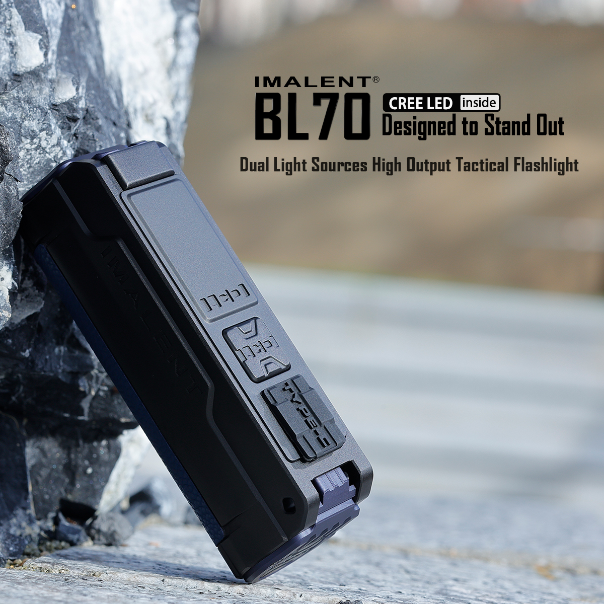Imalent BL70 EDC Taschenlampe – Extrem helle LED Lampe für Alltag & Outdoor