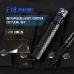 Brinyte E18 EDC Taschenlampe mit 1.200Lm und 220m – Bild 11