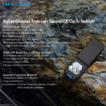 Imalent GR36 High Power UV Taschenlampe – Perfekt für EDC, Outdoor & Prüf