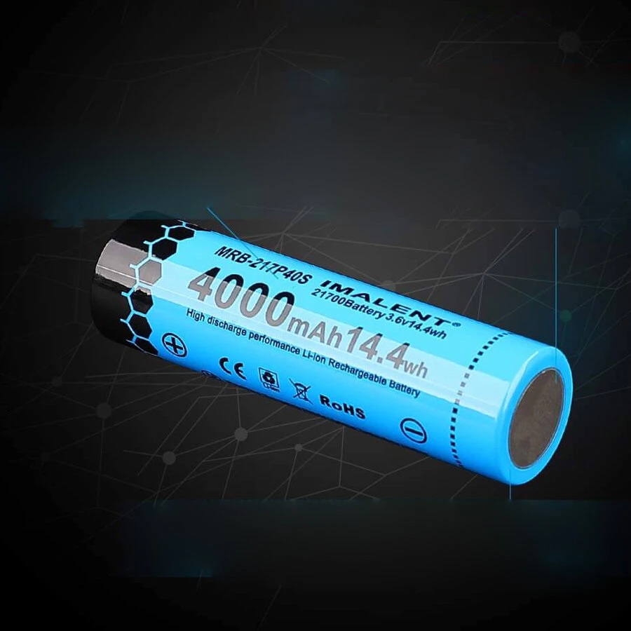 Imalent 21700 Akku 4000mAh 30A – Leistungsstarker Li-Ion Akku