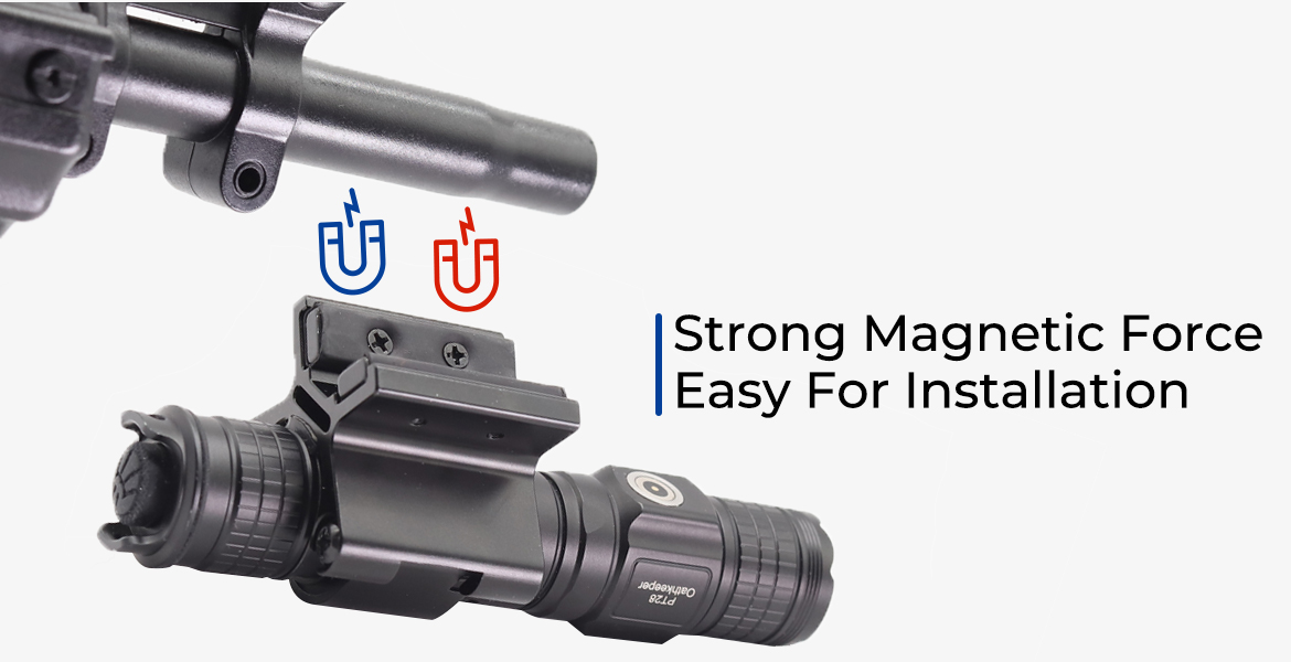 Brinyte BRM01 Magnetmontage für Taschenlampen 24.5–27 mm
