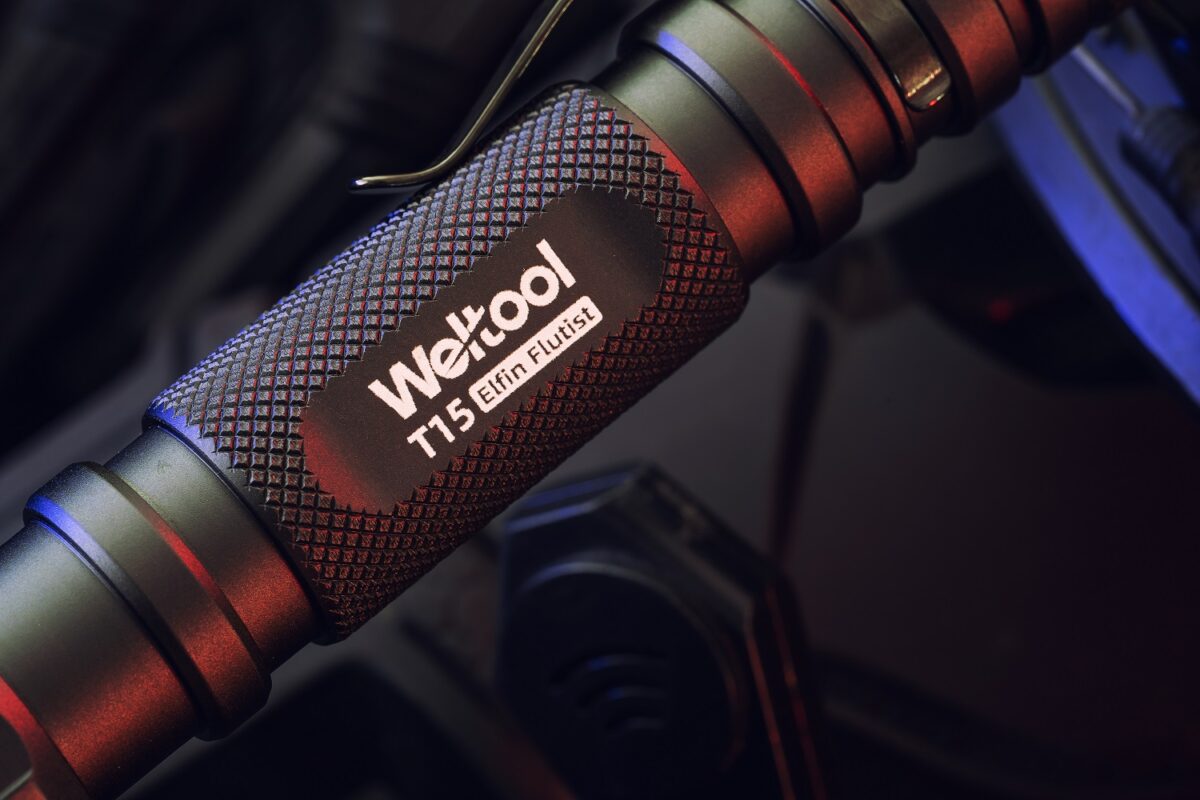 Weltool T15 Hochleistungs Taschenlampe – 1.400 lm Tactical LED Flashlight