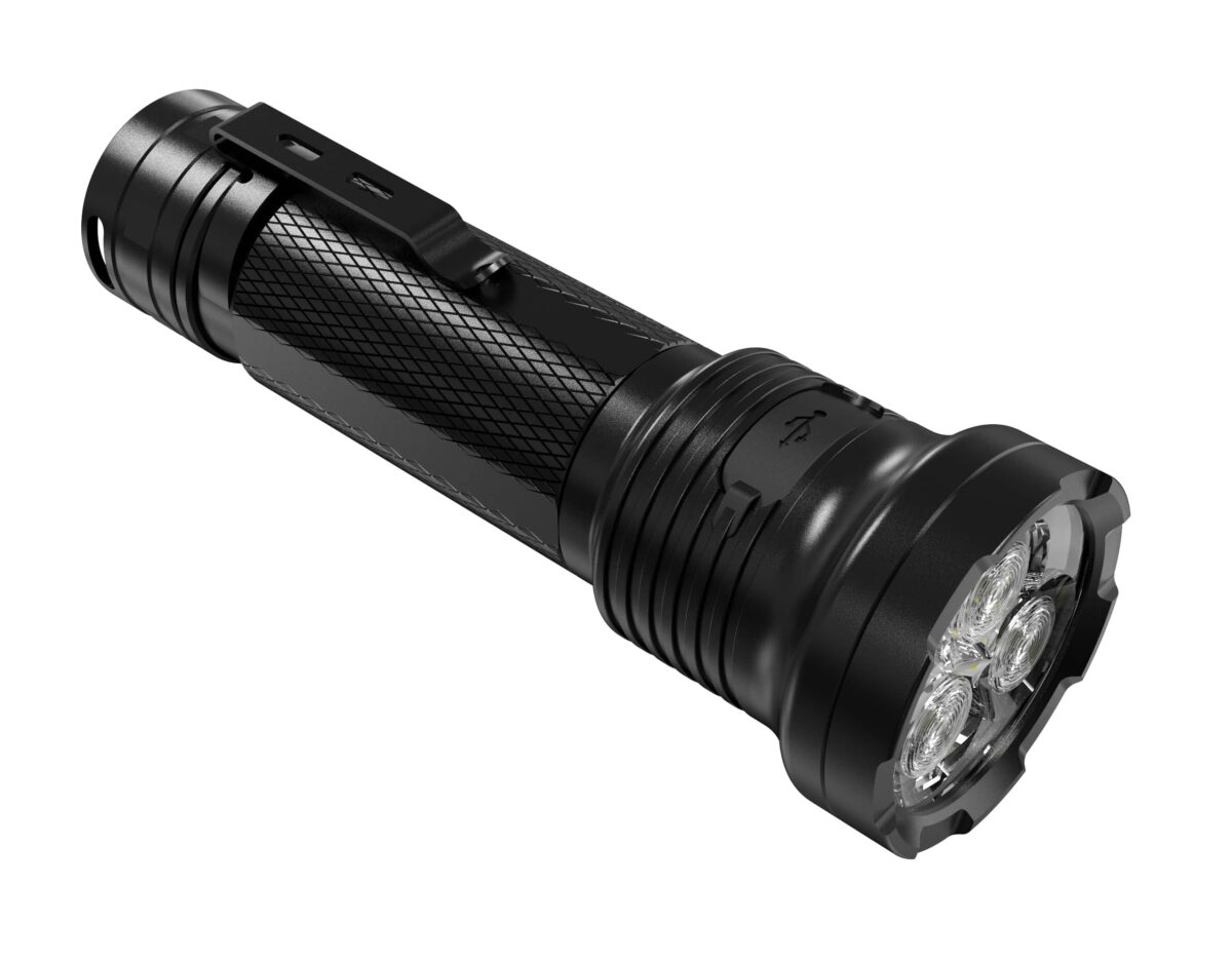 Skywoods OL3000 Profi Taschenlampe – 3.000 Lumen für Camping, Outdoor & Arbeit