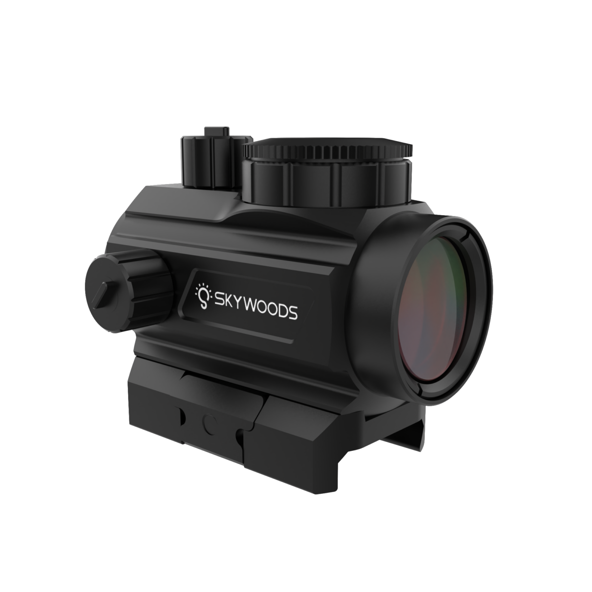 Skywoods HD02 Rotpunktvisier – Stoßfestes Red Dot mit 3 MOA Leuchtpunkt