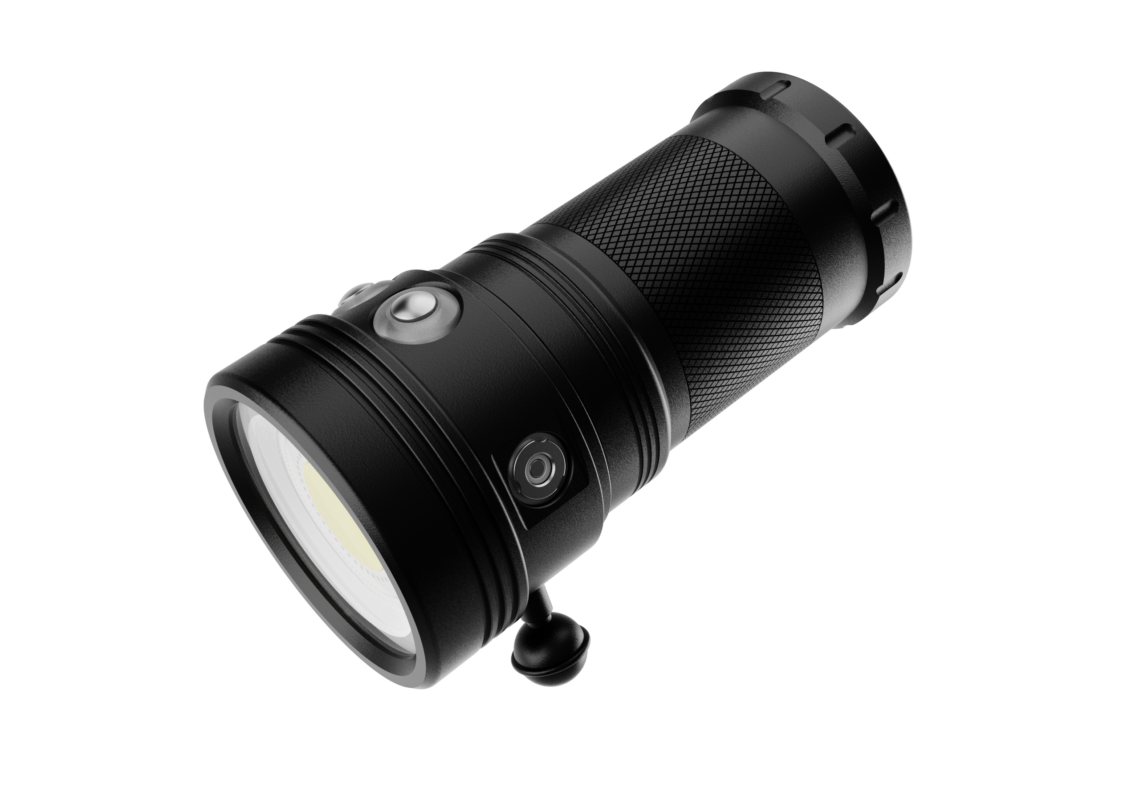 Skywoods Video Taucherlampe WVL7000 – 7.000 Lumen Unterwasserlampe für Foto & Video