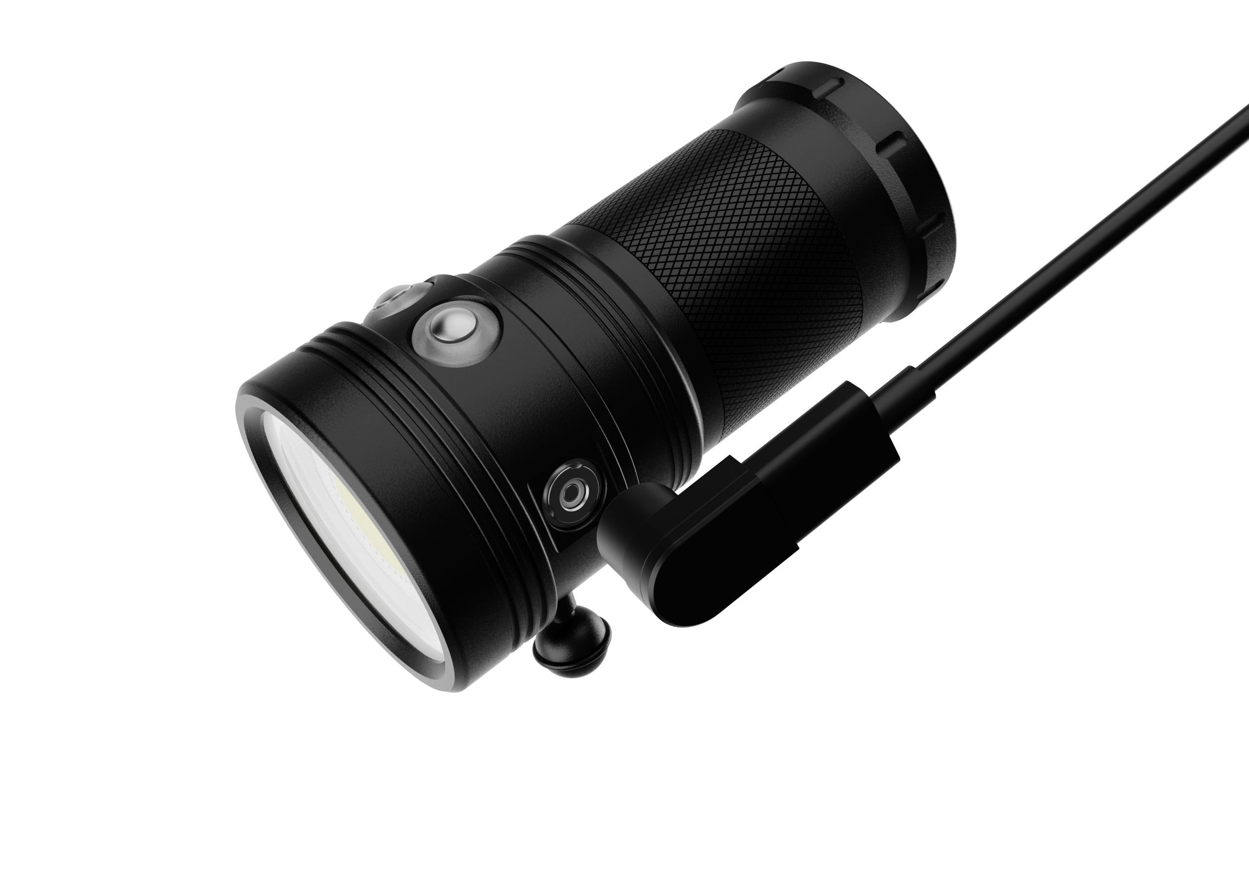 Skywoods WVL7000 Taucherlampe mit 7.000 Lumen – Profi Videolicht bis 100 m Tiefe