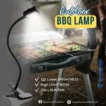 Skywoods L30210 Verstellbare LED Klemmlampe – Ideal für Lesen, Reparaturen und Werkbank