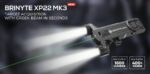 Brinyte XP22 MK3 Tactical Light – Doppelkopf-LED mit grünem Laser