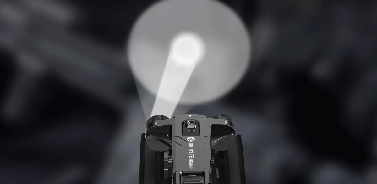 Brinyte XP22 MK3 Doppelkopf-Waffenmodul mit grünem Laser – Bild 15