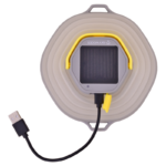 Skywoods LED Campinglaterne L51980 – Wiederaufladbar, Faltbar, 350 Lumen