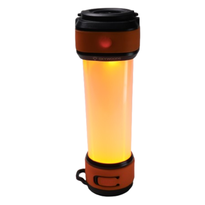 Skywoods L70931 Campinglampe 500 Lumen – Zuverlässige Beleuchtung für Zelt und Freizeit