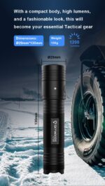 Skywoods Taktische Lampe TL1200 mit 1.200 Lumen – Bild 11