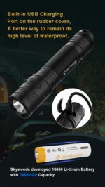 Skywoods Taktische Lampe TL1200 mit 1.200 Lumen – Bild 13