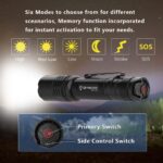 Fokussierbare Skywoods TZL1800 Taktische Lampe mit 1.800 Lm – Bild 8