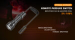 Brinyte ZT40 Taktische Taschenlampe mit Zoom & Multi Color Licht – Bild 9