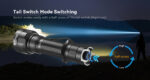Brinyte ZT40 Taktische Taschenlampe mit Zoom & Multi Color Licht – Bild 10