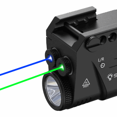 Skywoods PL360 Dual Laser Grün/Blau | Kompakte Hochleistungs-Laserlampe