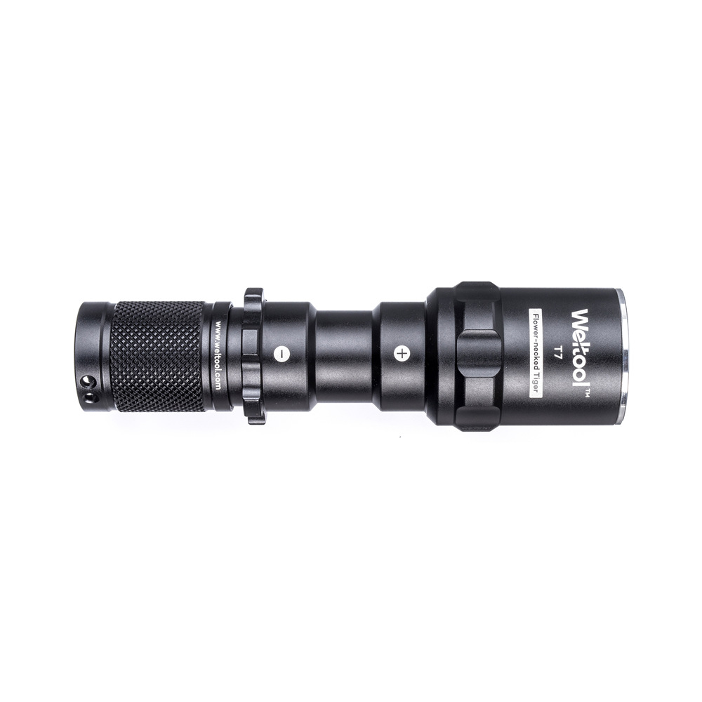 Weltool T7 Warmweiß Jagdtaschenlampe – Präziser Lichtstrahl bis 200 Meter